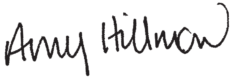 Amy Hillman signature