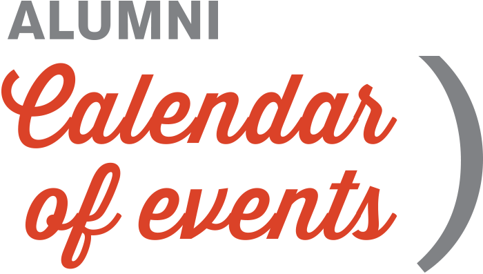 Alumni Calendar of Events text