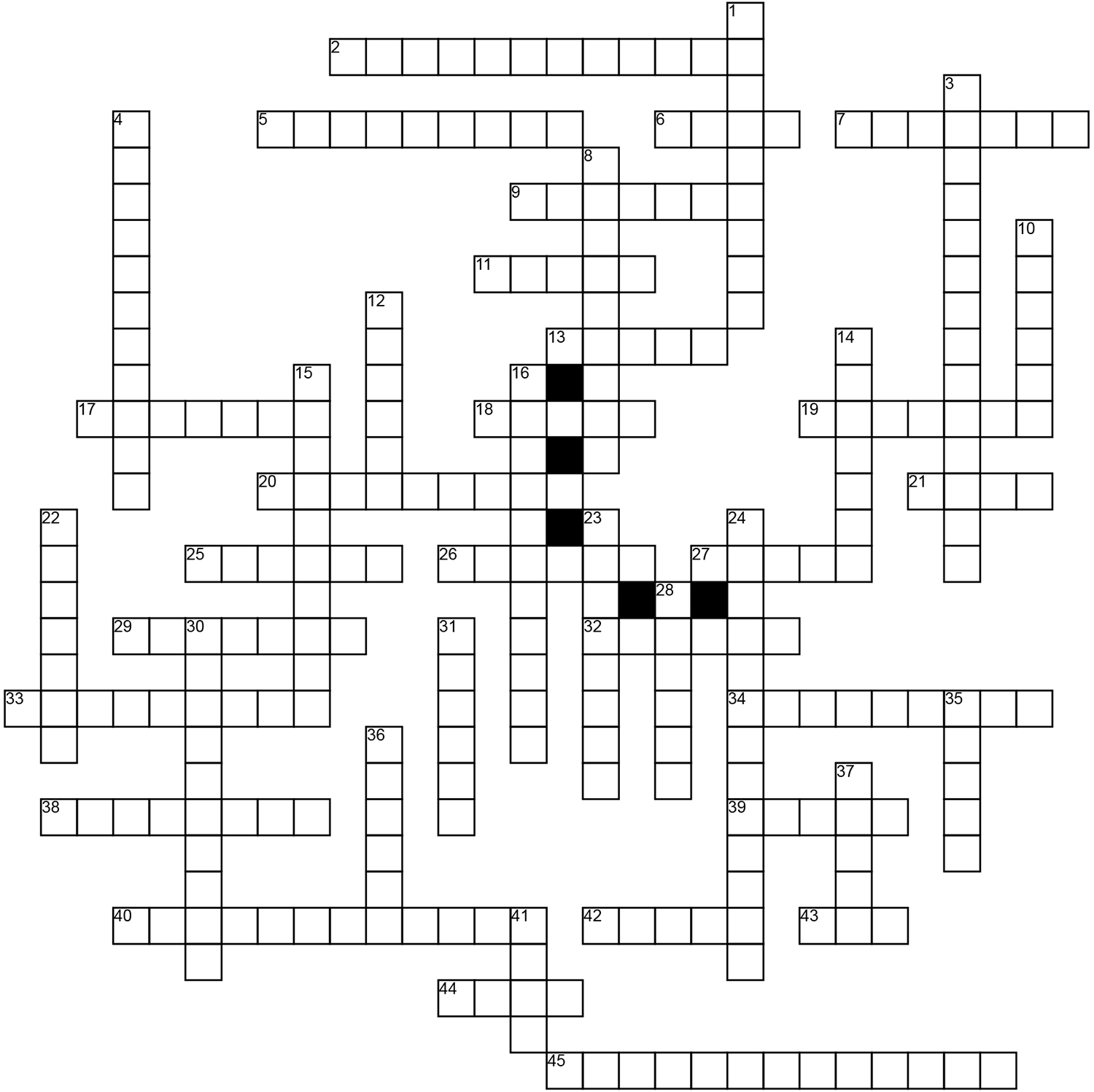 W. P. Carey crossword puzzle