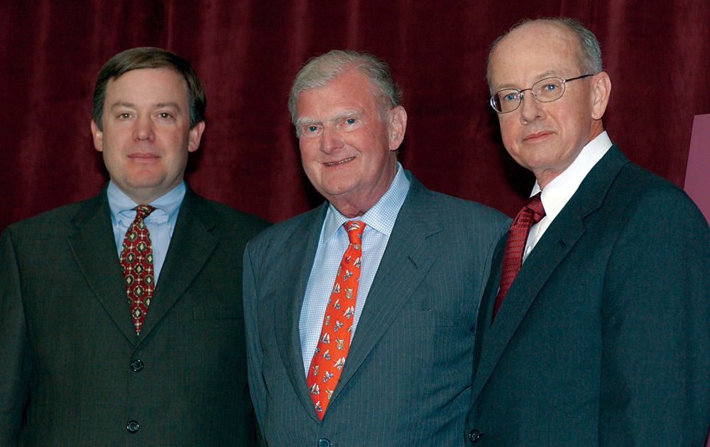 Michael Crow, William Polk Carey, and Larry Penley
