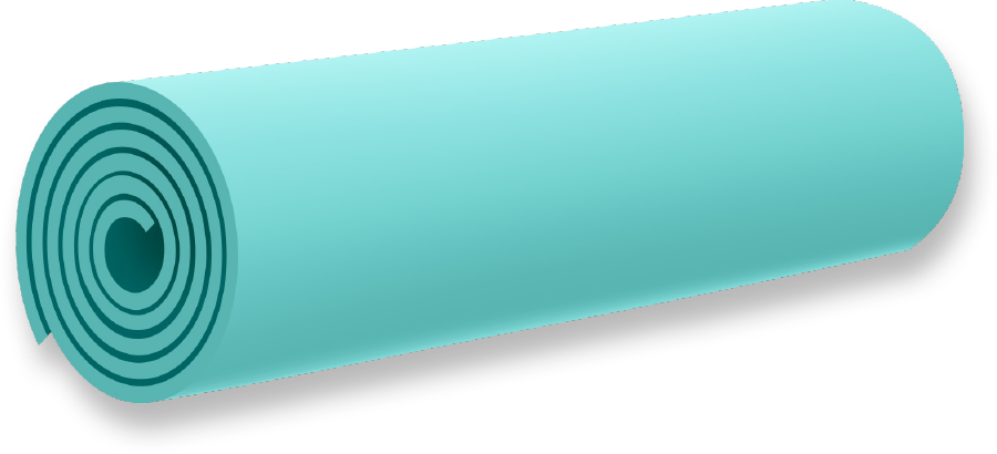 turquoise yoga mat