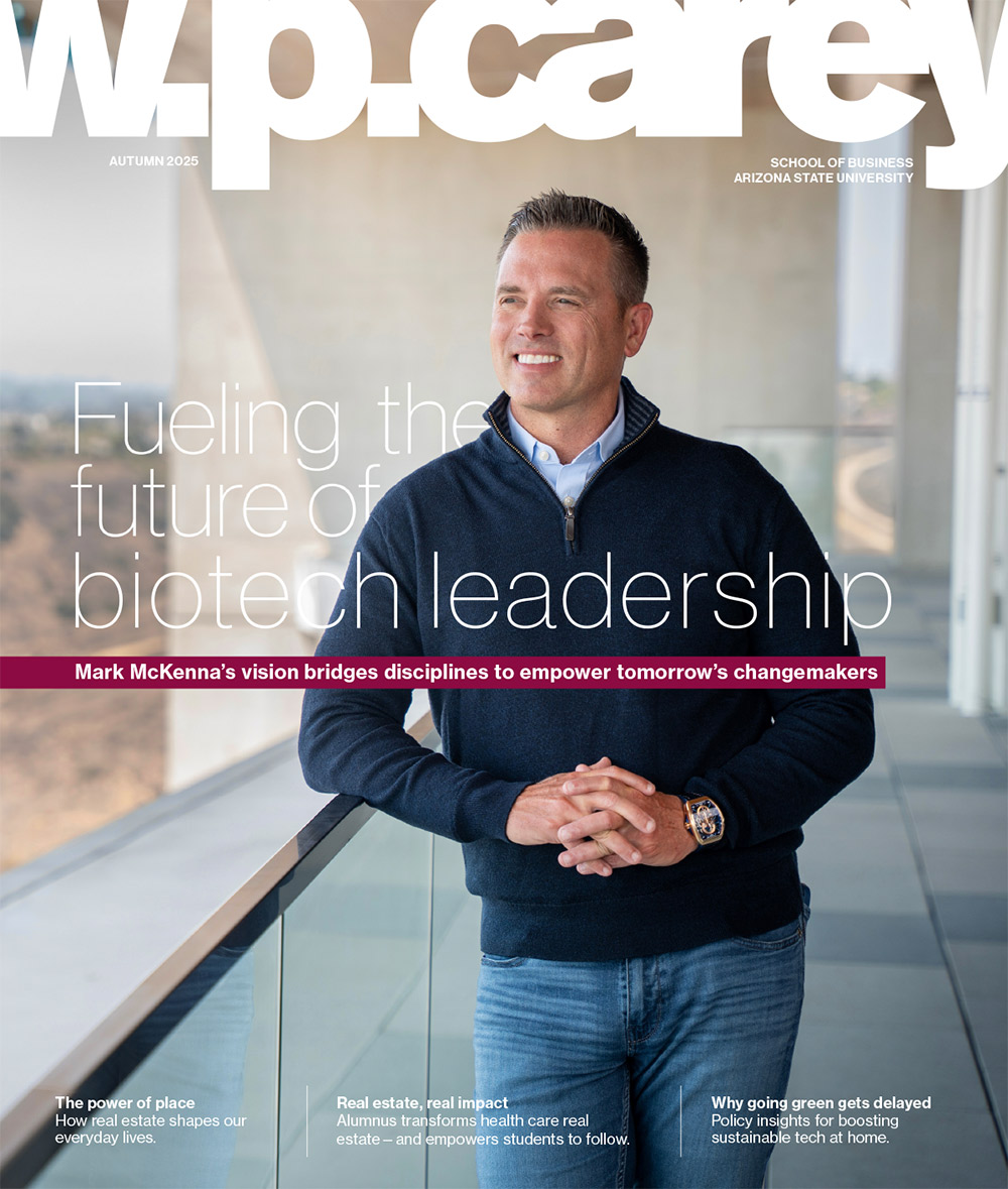 ASU W. P. Carey Autumn 2025 cover